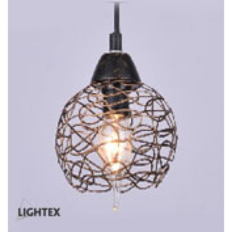 ПЕНДЕЛ MARINA 1ХЕ14 ЧЕРЕН АНТИК LIGHTEX