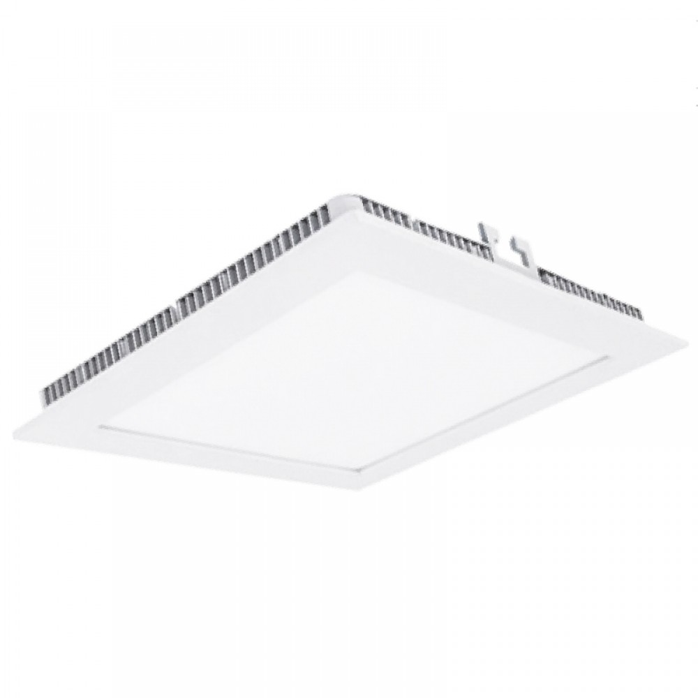 LED ЛУНА БЯЛА ВЛАГОЗАЩИТЕНА 220V 6W IP44 NW 4000K 110X110MM КВАДРАТ LIGHTEX