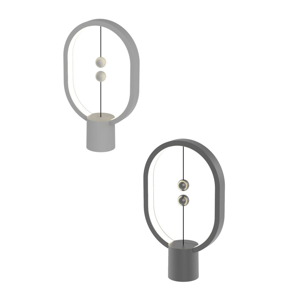 LED ЛАМПА HENG BALANCE MINI DH0098LG - ЕЛИПСА - ПЛАСТМАСА - USB C