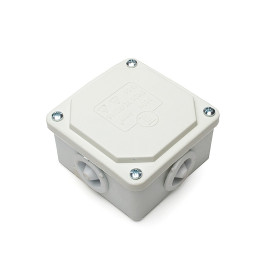Разклонителна кутия за открит монтаж, IP54, 70x70x45мм, Бяла