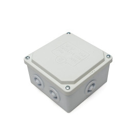 Разклонителна кутия за открит монтаж, IP54, 100x100x62 мм., Бяла